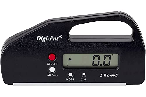 Digi-Pas デジタル座標軸器 気泡管水準器器 角度計 傾斜角度計 衣嚢印字機 DWL80E