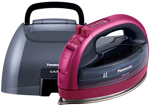 楽天市場】色：ピンクゴールド パナソニック コードレススチームW