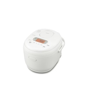 アイリスオーヤマ マイコン式ジャー炊飯器３合 RC-MDA30-W ホワイト 炊飯ジャー タイマー予約 電化製品 調理家電