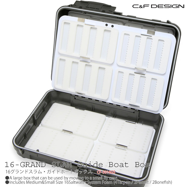 C\u0026amp;F DESIGN / シーアンドエフ 16グランドスラム・ガイドボートボックス CF-5016GS