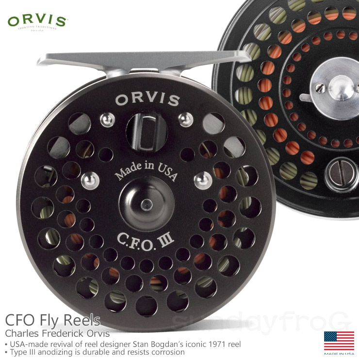 ORVIS / オービスCFO III フライリール | サンディフロッグ