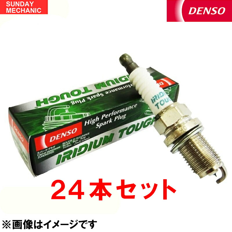 AMG MERCEDES メルセデス S65 DENSO イリジウムタフ スパークプラグ 24本セット VK20Y ABA-217479 ABA-217379C 279(T/C) デンソー イリジウムプラグ V9110-5620