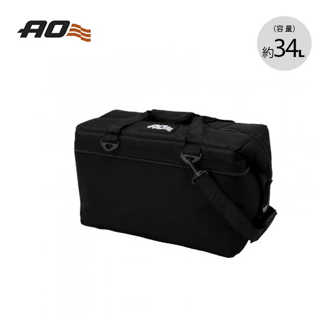 エーオークーラーズ 36パック キャンバスソフトクーラー AO Coolers 36Pack Canvas Soft Cooler AO36BK クーラーボックス クーラーバッグ トート 34L 保冷バッグ 軽量 洗いやすい 丈夫 海水浴 釣り フィッシング 旅行 キャンプ アウトドア