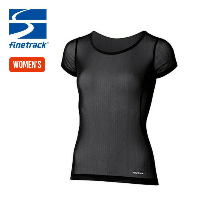 ファイントラック ドライレイヤークールＴ【ウィメンズ】 finetrack レディース FUW0822 トップス Tシャツ ベースレイヤー アンダーウェア 下着 フェス おしゃれ キャンプ アウトドア