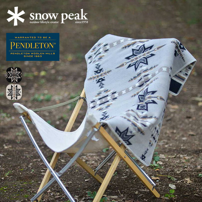 Peak ×PENDLETON コラボ ブランケット　チャコール SnowPeak ×PENDLETON コラボ ブランケット チャコール - メルカリ