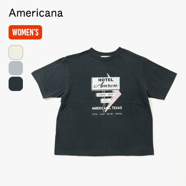 楽天市場】アメリカーナ プリントT [HOTEL AMERICANA] AMERICANA