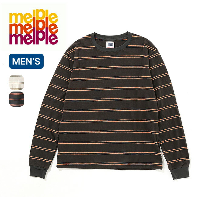 新品同様　メルタム　ボーダー　ロンT ブラック　サイズ2 （M） item_m55055_0.jpg