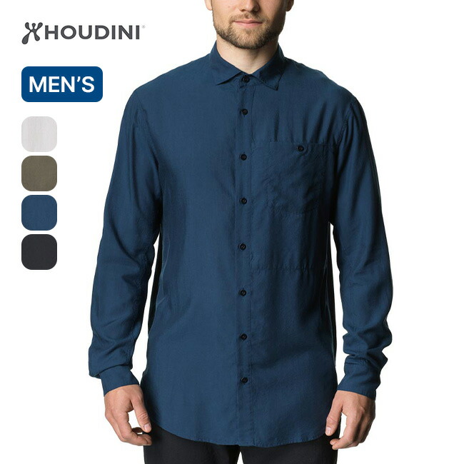 houdini フーディニ メンズ ロングスリーブ シャツ Msize XS・Mサイズ）Tree Long Sleeve Shirt Men's