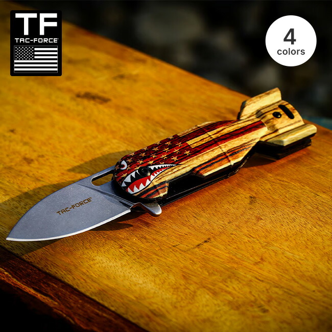 タ*ず様 すごく小さなナイフ 楽天市場】タックフォース シャークボムナイフ TAC-FORCE Shark Bomb