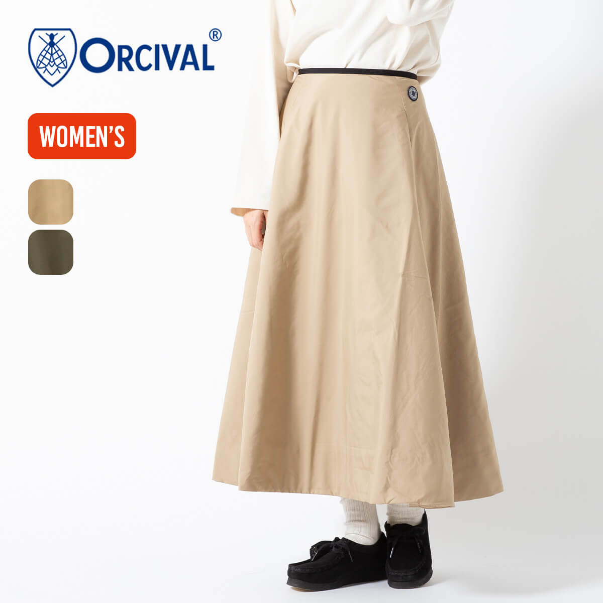 楽天市場】【SALE 50%OFF】オーシバル パテッドスカート