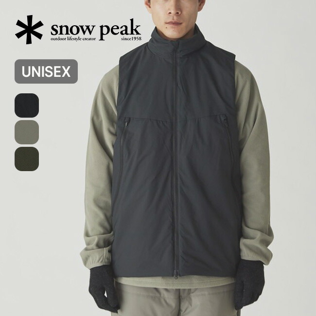  peak ダウンベスト Recycled Down Vest | snow peak(スノーピーク) / アウター