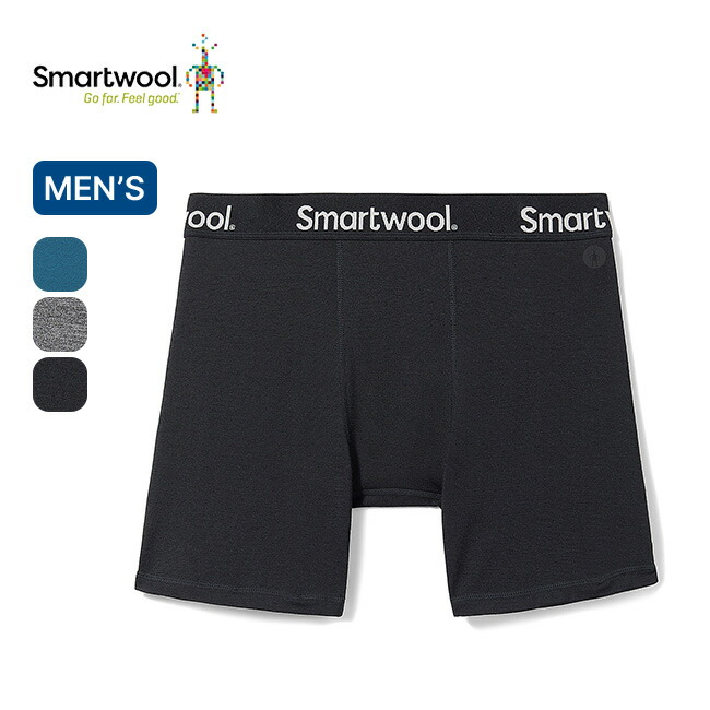 スマートウール アクティブボクサーブリーフ メンズ Smartwool SW61426 アンダーウェア ボクサーパンツ 下着 フェス おしゃれ キャンプ アウトドア