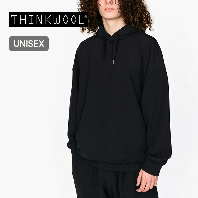 THINKWOOL シンクウール TWブラッシュドライニングパーカLS 楽天市場】シンクウール TWブラッシュドライニングパーカLS THINKWOOL