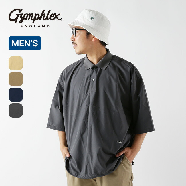楽天市場】Gymphlex(ジムフレックス) 半袖ポロプルオーバー(GY