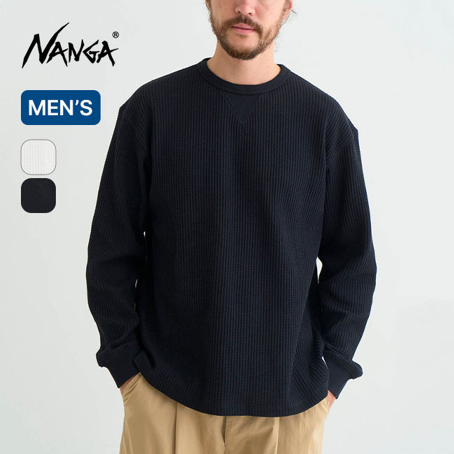 【再値下げ】新品タグつき RNASWEAT ワッフルロンT 楽天市場】【2024秋冬新作】NANGA ナンガ トップス Tシャツ ロン