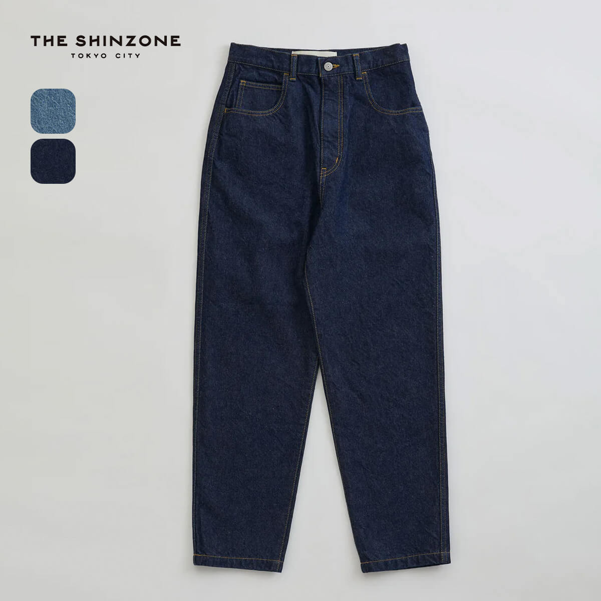 ザ シン地方 ニューキャロットデニムパンツ THE SHINZONE NEW CARROT DENIM PANTS レディース ウィメンズ 25SMSPA03 ボトムス ズボン下 ロングズボン下 ジーンズ デニム 今めかしい 難民キャンプ アウトドア