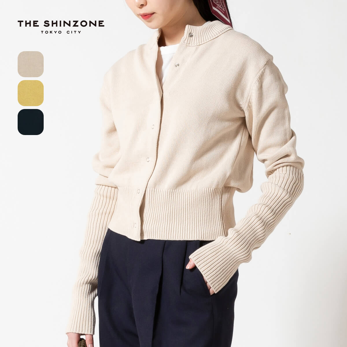 楽天市場】【ラスト1点】ザ シンゾーン コットンロングリブ