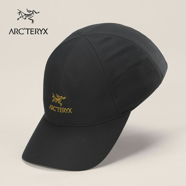 ARC'TERYX ブラック ベースボールキャップ ARC'TERYX ARCTERYX アークテリクス ベースボールキャップ Bird