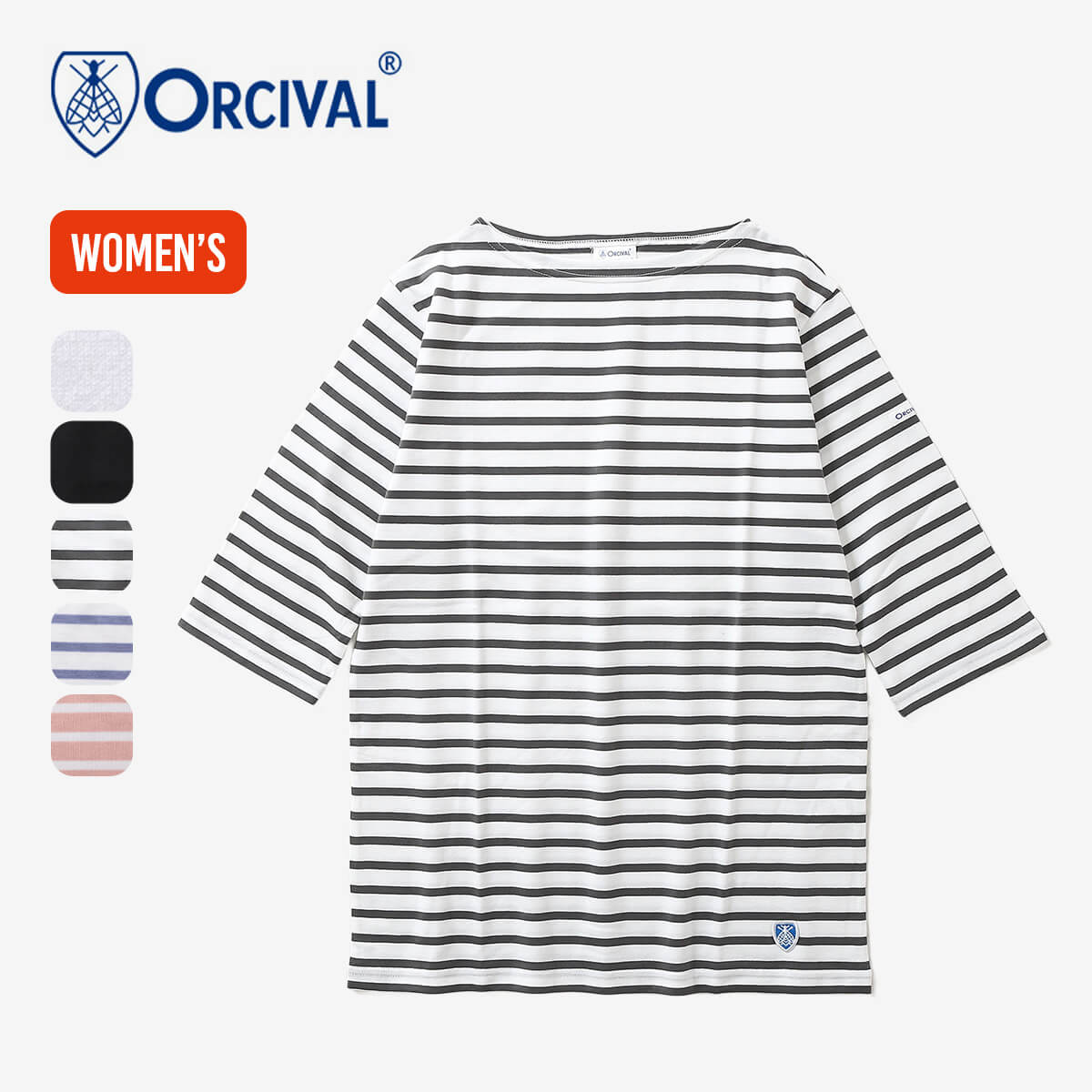 楽天市場】オーシバル ボートネックH/S P.O.【ウィメンズ】 ORCIVAL