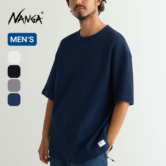 楽天市場】ナンガ エコハイブリッドワッフルルーズフィットTEE NANGA