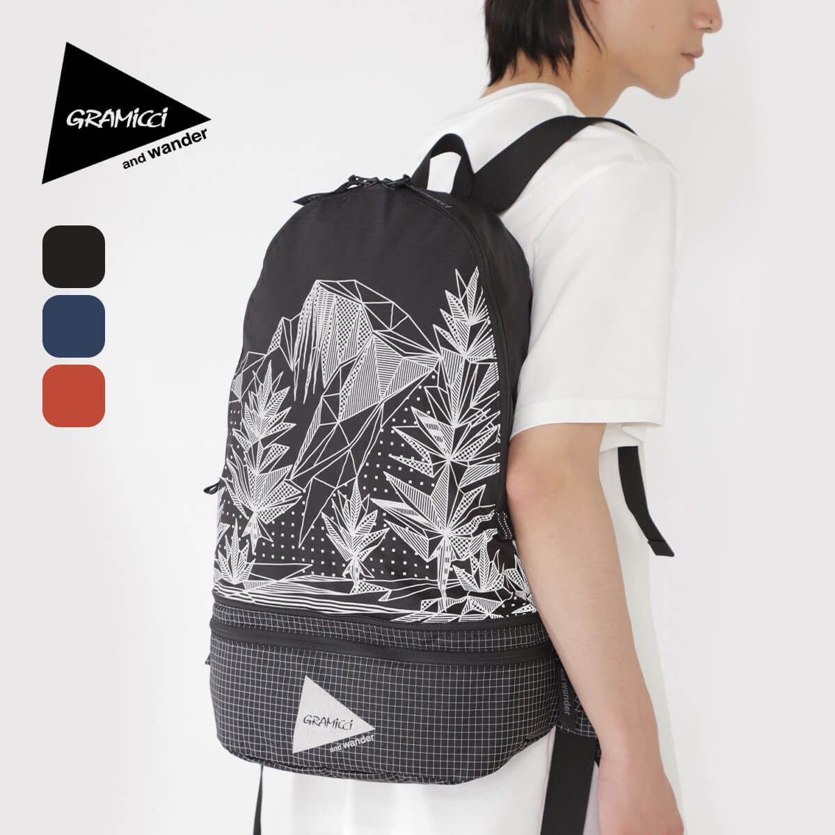 楽天市場】グラミチ×アンドワンダー マルチパッチワークボストン