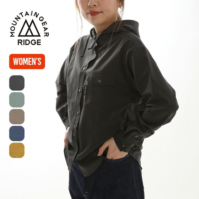 楽天市場】リッジマウンテンギア フーデッドロングスリーブシャツ