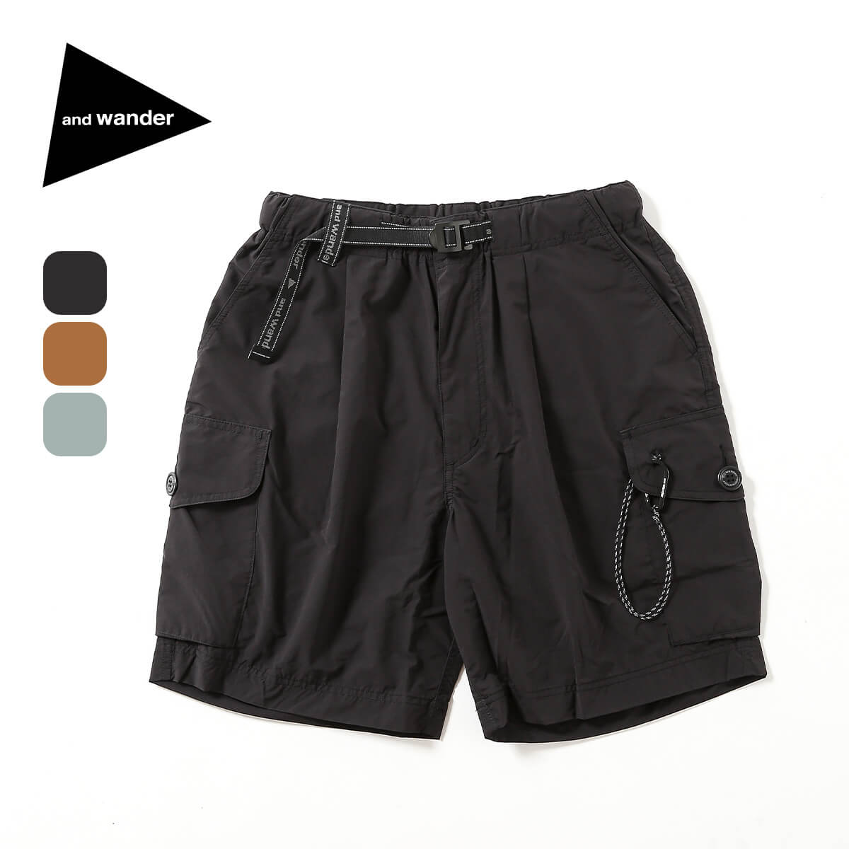 【ほぼ新品】00 Mサイズ and wander ショートパンツ 楽天市場】【SALE Max10%OFF】アンドワンダー オーバーサイズ