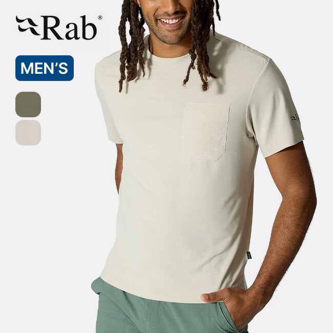 楽天市場】ラブ リヴェリンポケットTee メンズ Rab Rivelin Pocket Tee