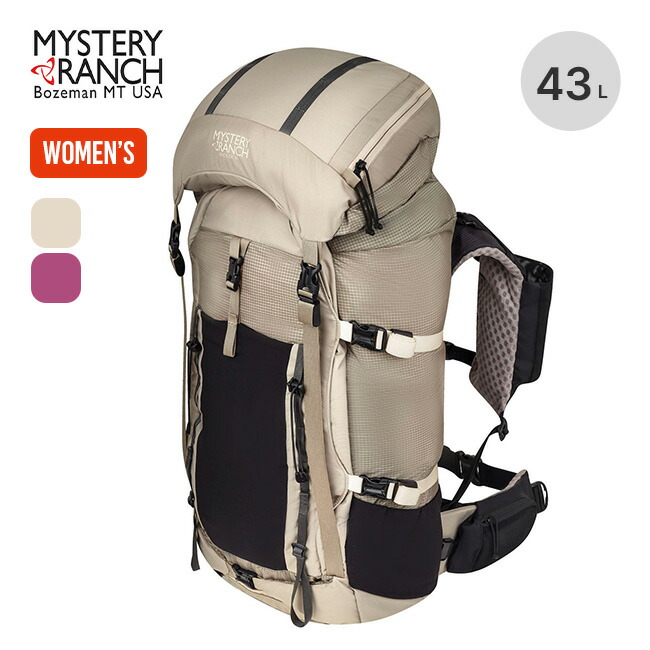 【SALE 10%OFF】ミステリーランチ ブリッジャー 45【ウィメンズ】 MYSTERY RANCH Women's Bridger 45 レディース 19761528 リュック リュックサック ザック バックパック 大容量 登山 フェス おしゃれ キャンプ アウトドア|サンデーマウンテン Select Deals