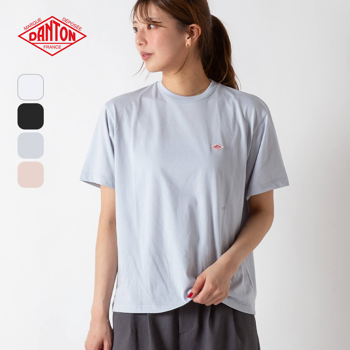 楽天市場】【正規取扱店】 ダントン T/CインナーTシャツ DANTON