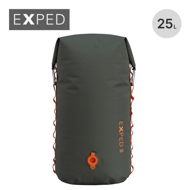 エクスペド ドライバッグデューラ25 EXPED 397507-B11 スタッフサック スタッフバッグ ドライバッグ 小物入れ ギア収納トラベル 旅行 フェス おしゃれ キャンプ アウトドア