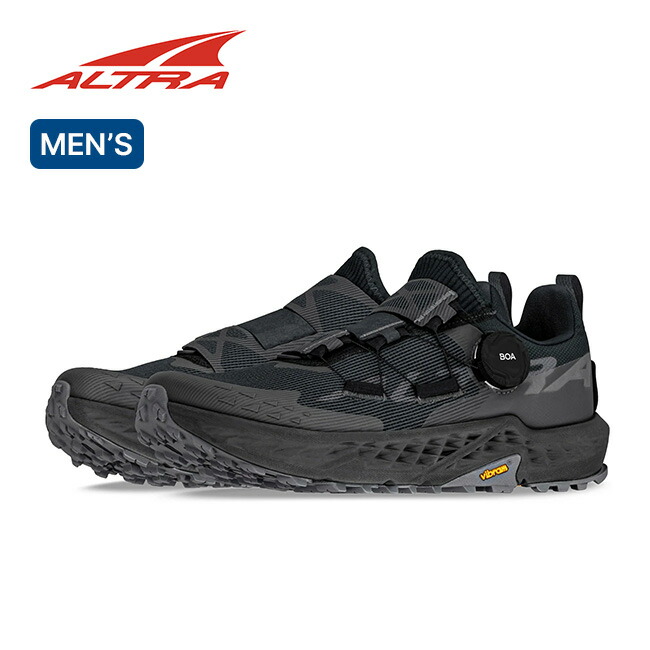 アルトラ ティンプ5ボア メンズ ALTRA Timp 5 BOA 靴 スニーカー シューズ カジュアル クッション トレイルランニング ハイキング 登山 黒 おしゃれ キャンプ アウトドア｜サンデーマウンテン Select Deals