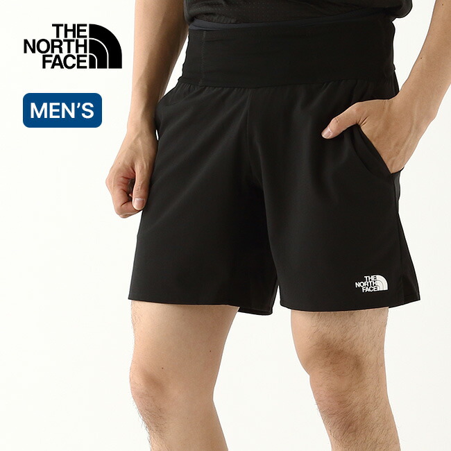 The North Face ランニングショーツ　　　ブラック　L THE NORTH FACE ザ・ノースフェイス メンズ 陸上/ランニング