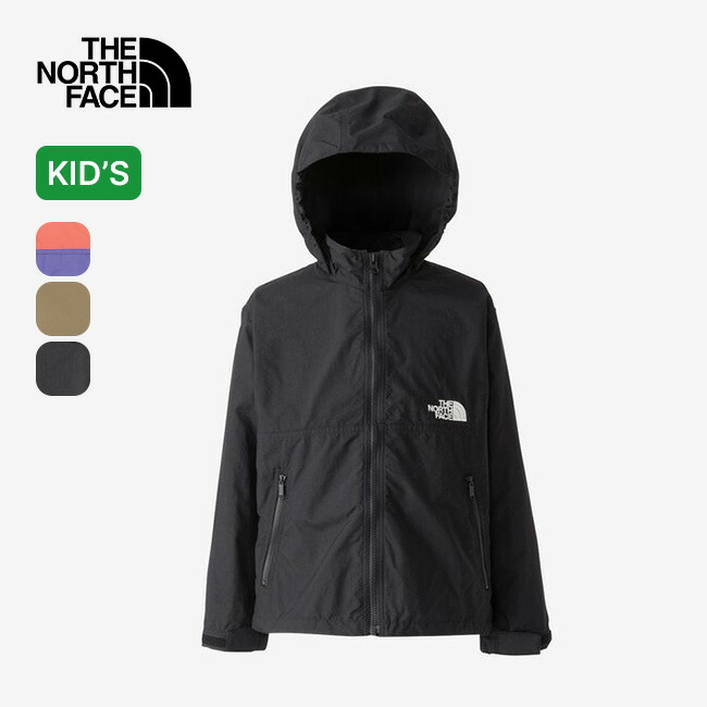 ノースフェイス　コンパクトジャケット　S ブラック　黒　袋付 THE NORTH FACE/ザ・ノース・フェイス〉コンパクトジャケット