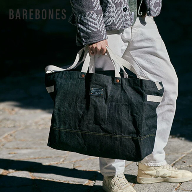 楽天市場】ベアボーンズ ニーラムジャイアントトートデニム BAREBONES