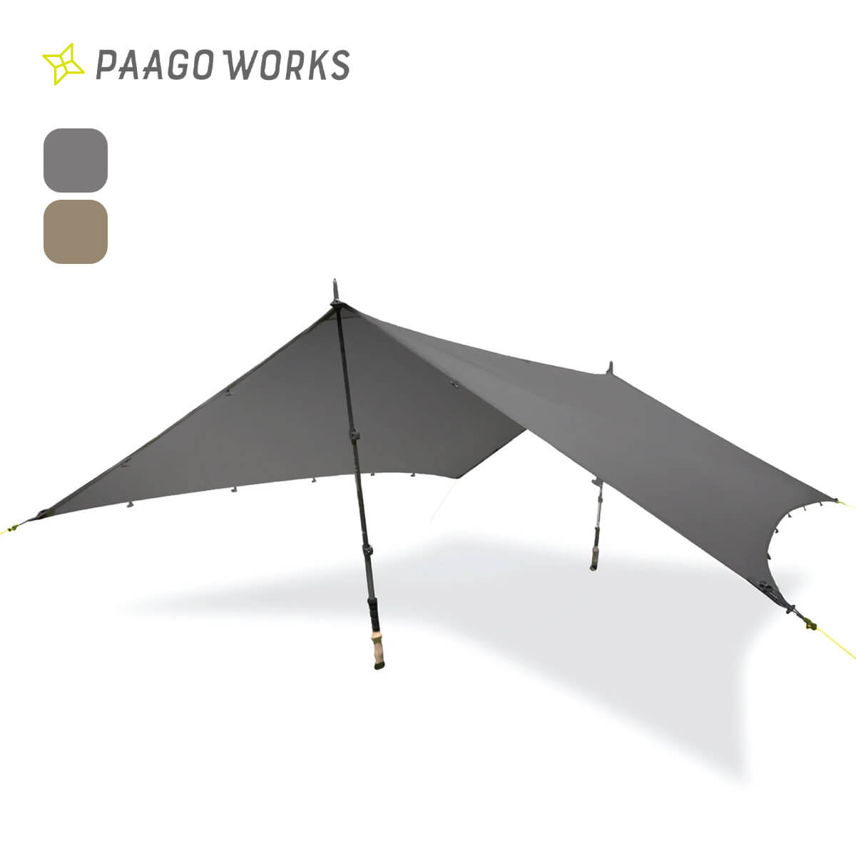 パーゴワークス ニンジャタープ PaaGo WORKS NINJA TARP CT101 タープ マルチタープ ソロキャンプ 軽量 コンパクト キャンプギア キャンプ アウトドア