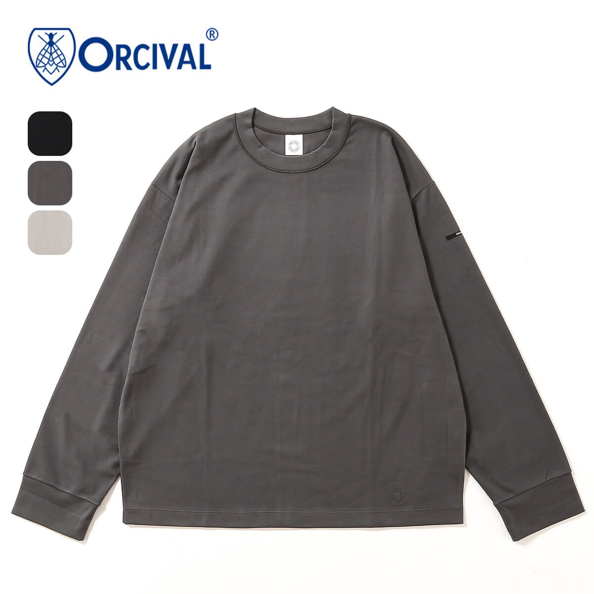 【SALE Max30%OFF】オーシバル プルオーバー ブラッシュドストレッチリブニット メンズ ORCIVAL PULLOVER-BRUSHED STRETCH RIB KNIT #OR-C0504 SPO トップス 長袖 ロングスリーブ スウェット スエット おしゃれ カジュアル キャンプ アウトドア