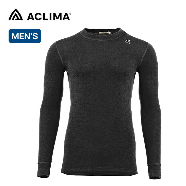 楽天市場】アクリマ ウォームウールクルーネック メンズ ACLIMA