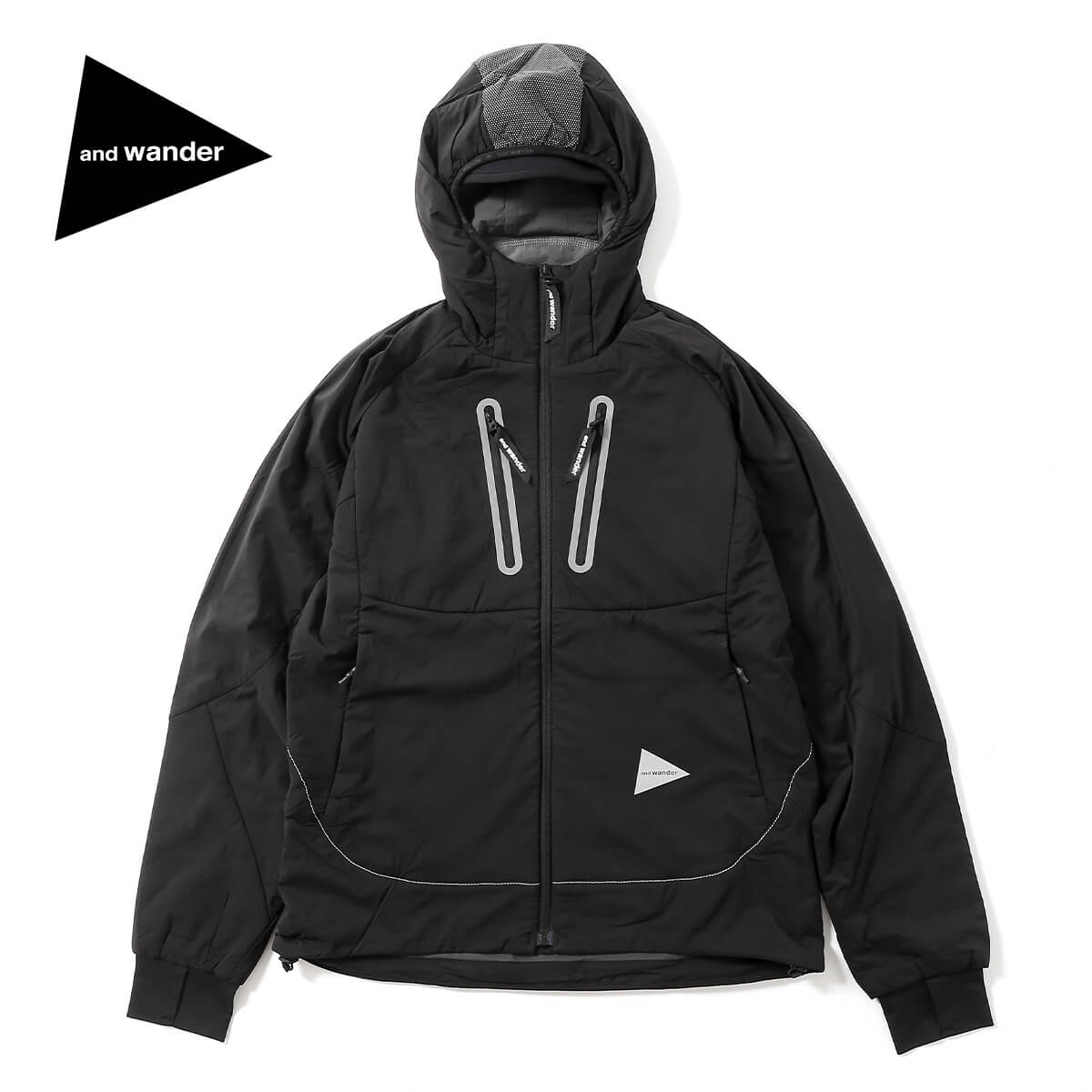 楽天市場】アンドワンダー ドライブリーザブルフーディ and wander dry