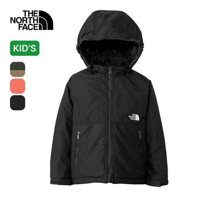 【SALE】ザ・ノース・フェイス 北の方人間の顔 トドラーコンパクトノマドジャケット【キッズ】 THE NORTH FACE T Compact Nomad Jacket NPT72551 赤ちゃん 御坊っちゃん 上衣 パーカー フーディ アウター フリース 保温 今めかしい 難民キャンプ アウトドア