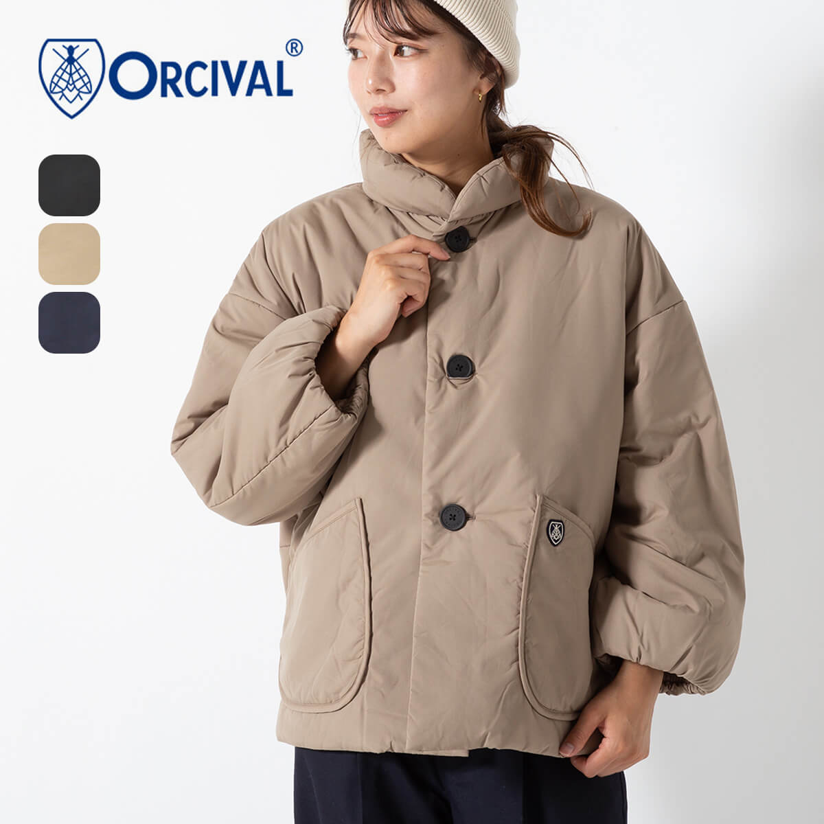 VEATM WIND STRETCH BLOUSON XLサイズ ベージュ VEATM WIND STRETCH BLOUSON XLサイズ ベージュ VEATM WIND