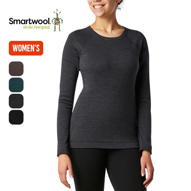 スマートウール クラシックサーマルメリノベースレイヤークルー【ウィメンズ】 Smartwool Women's Classic Thermal Merino Base Layer Crew レディース SW63500 Tシャツ 長袖 ロングスリーブ アンダーウェア インナー 保温 防臭 防寒 キャンプ アウトドア 13,146円