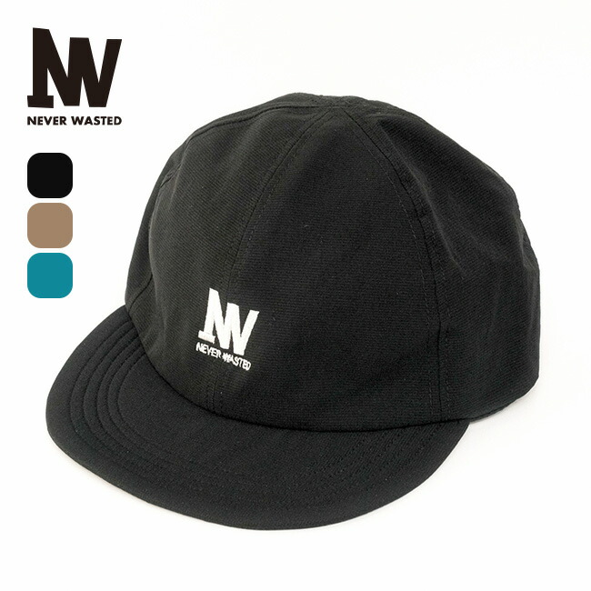 ネバーウェイステッド NWキャップ NEVER WASTED NW02 メンズ レディース ユニセックス 帽子 キャップ フェス 登山 ハイキング おしゃれ キャンプ アウトドア
