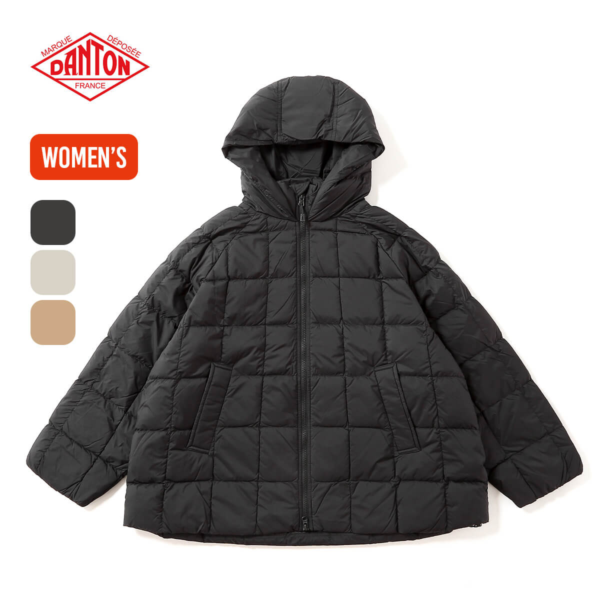 楽天市場】【正規取扱店】ダントン ダウンフーデッドジャケット 20d