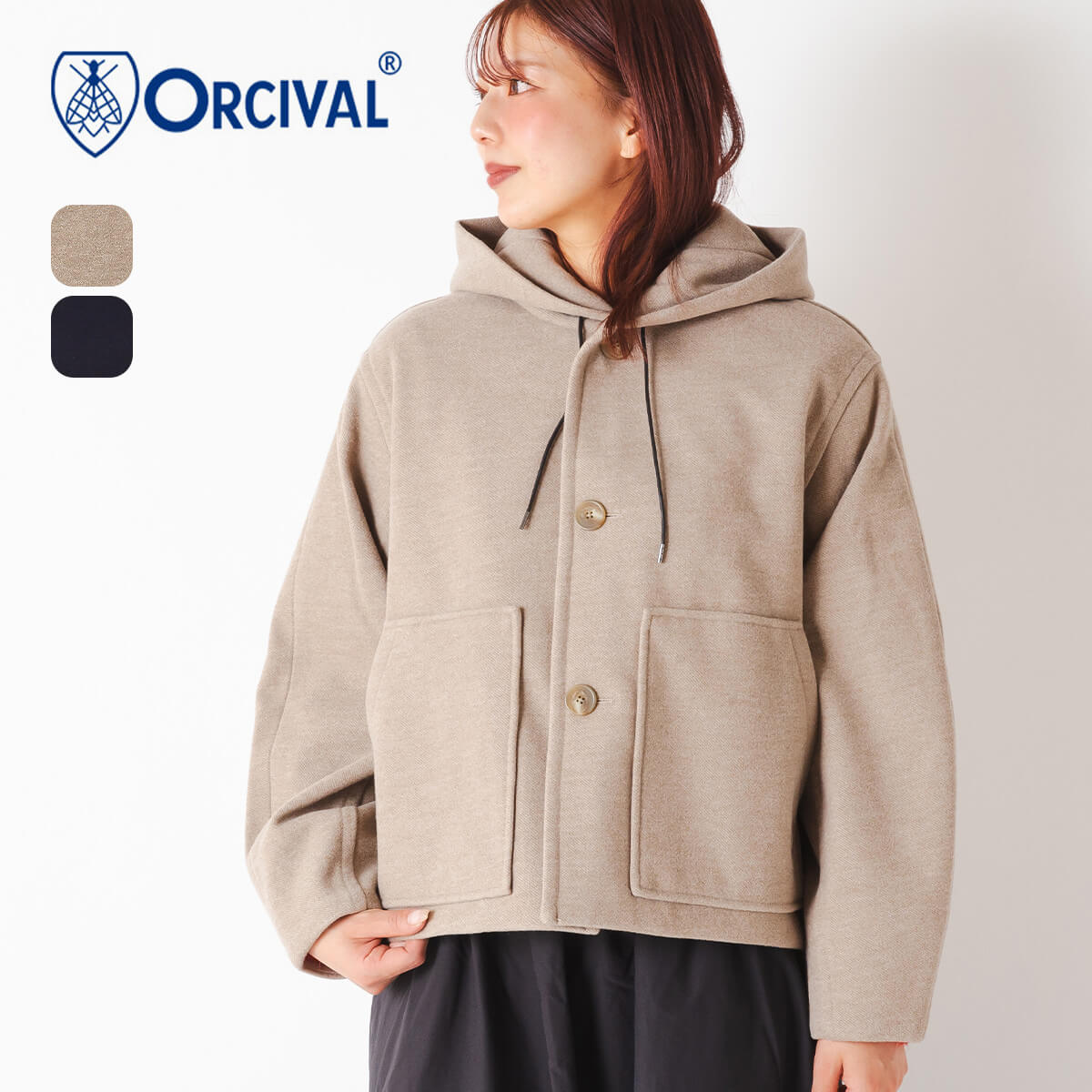 楽天市場】オーシバル フーデッドブルゾン ブリティッシュツイード