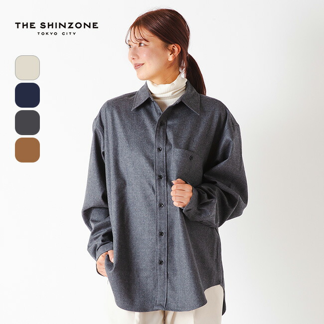 楽天市場】ザ シンゾーン ウールダディシャツ THE SHINZONE WOOL DADDY