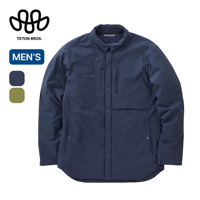 【SALE 30%OFF】【ラスト1点】ティートンブロス テンスリープシャツ メンズ Teton Bros. Tensleep Shirt TB253-30M トップス 長袖 ロングスリーブ ワードローブ アウター 高機能シャツ キャンプ アウトドア