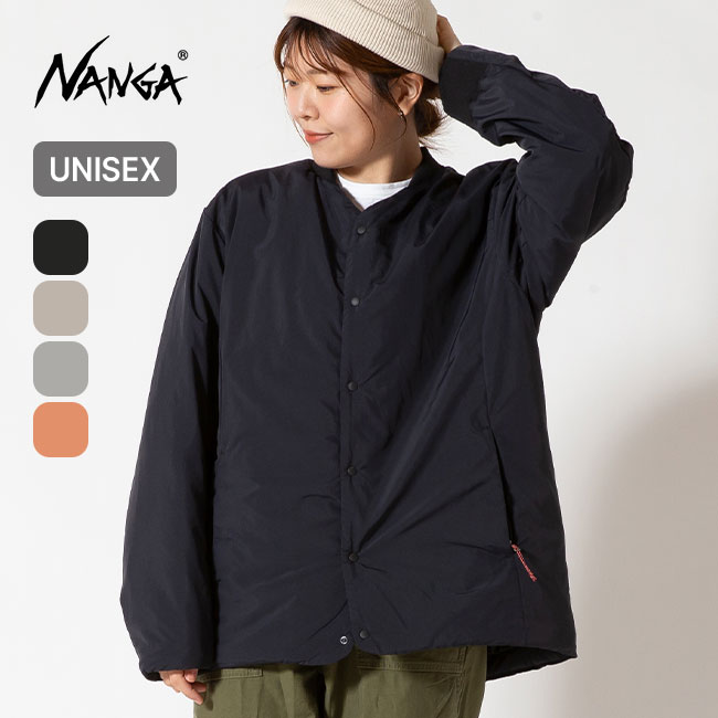 楽天市場】ナンガ ノーカラーソフトダウン カーディガン NANGA N2500