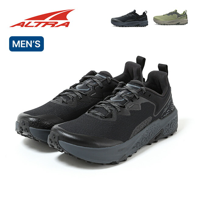 アル虎 ティンプ6 メンズ ALTRA 靴 スニーカー シューズ 心地よい 座布団 トレイル駈けっくら 山歩き 山登り 黒 今めかしい 難民キャンプ アウトドア