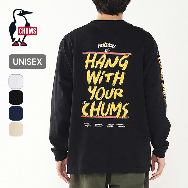 【SALE 10%OFF】チャムス HWYCホットドッグL/S Tシャツ CHUMS HWYC Hot Dog L/S T-Shirt メンズ レディース ユニセックス CH01-2731 トップス ティシャツ 長袖 ロンT トレーナー オーバーサイズ ゆったり タウンユース カジュアル おしゃれ キャンプ アウトドア